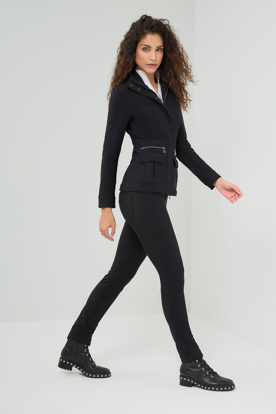 フカフカTheory luxeSAXONYSOFT KAYLEEジャケット Kenya Fleece - Lined Jacket | Softshell Clothes | Anatomie