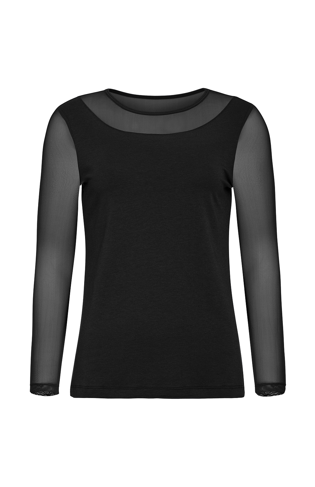Kim Mesh-Sleeve Top in Pima Modal – Anatomie
