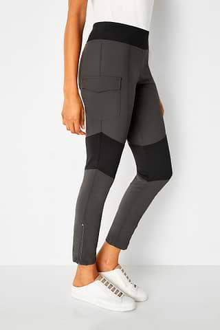 Leggings Andrea con paneles en contraste