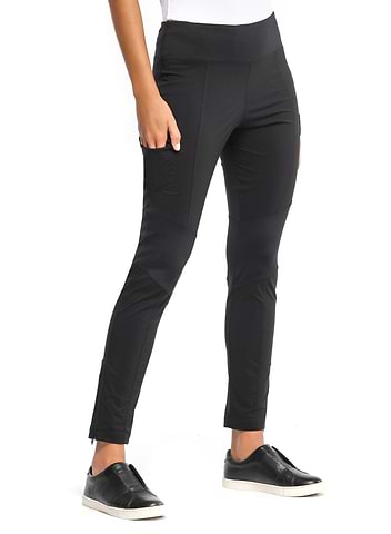 Senderismo con los leggings Andrea con paneles de contraste