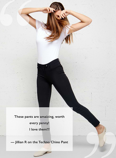 Techno Chino Mid Rise Pant
