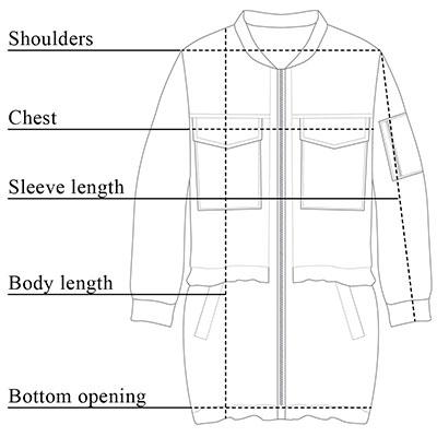 Parker Size Chart