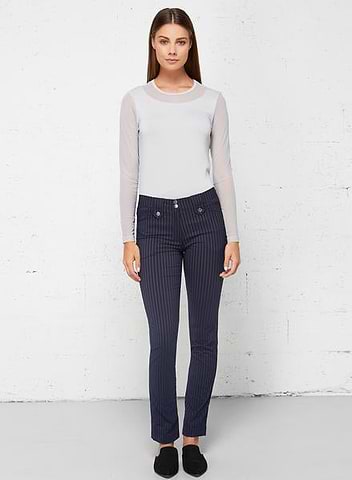 Pantalón de rayas Skyler Luxe