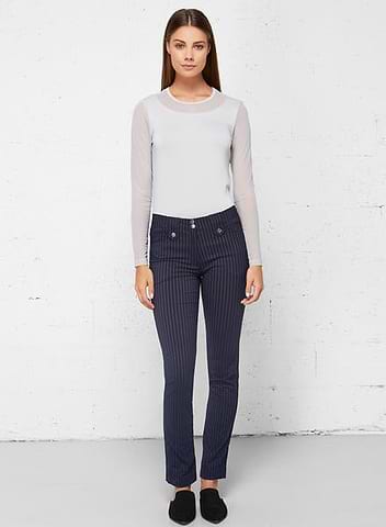Pantalón de rayas Skyler Luxe