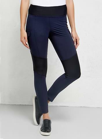 Qué ponerse en un Sap El legging Andrea con paneles en contraste
