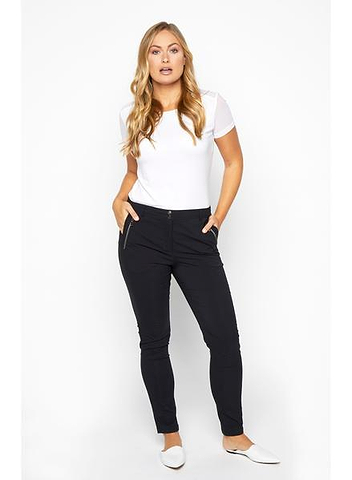 Pantalon taille haute Gail de style européen