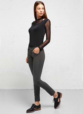 Pantalon en jean skinny Luisa, style décontracté et professionnel