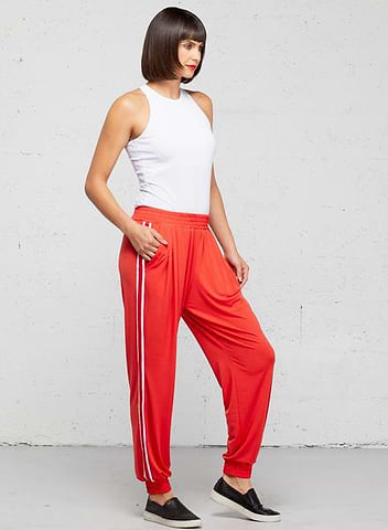 Pantalón de viaje a rayas Daniella Jogger