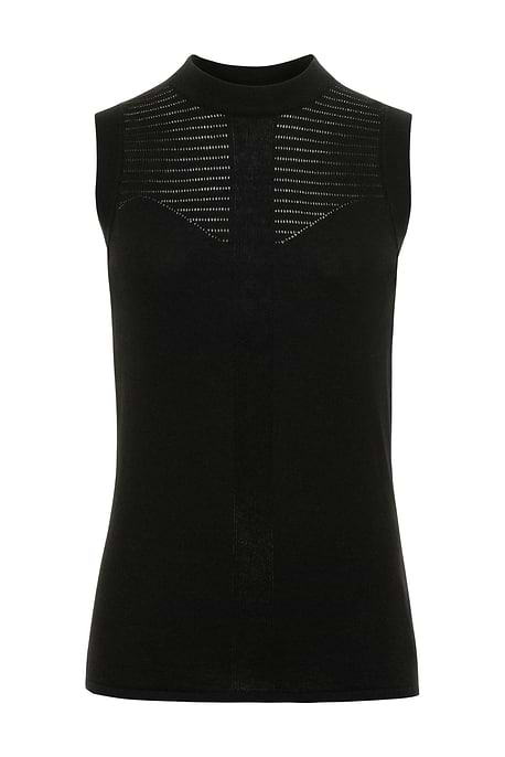 Evie Sleeveless Sweater Knit Top