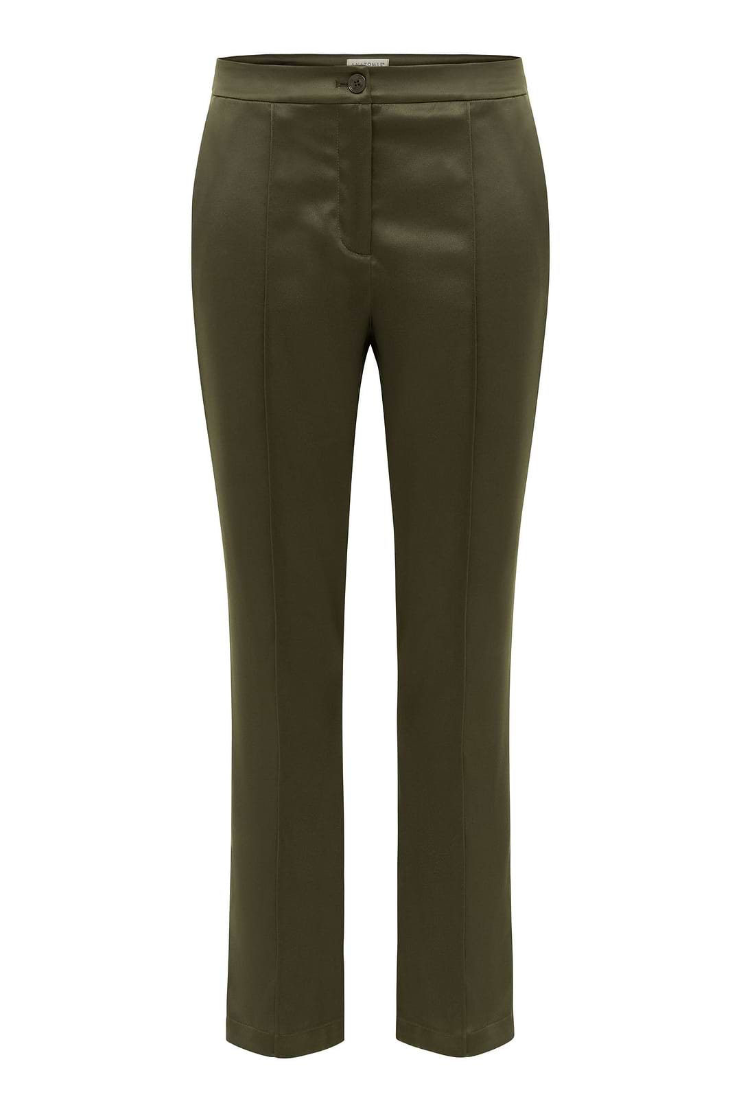 Arden Satin Straight Leg Pant