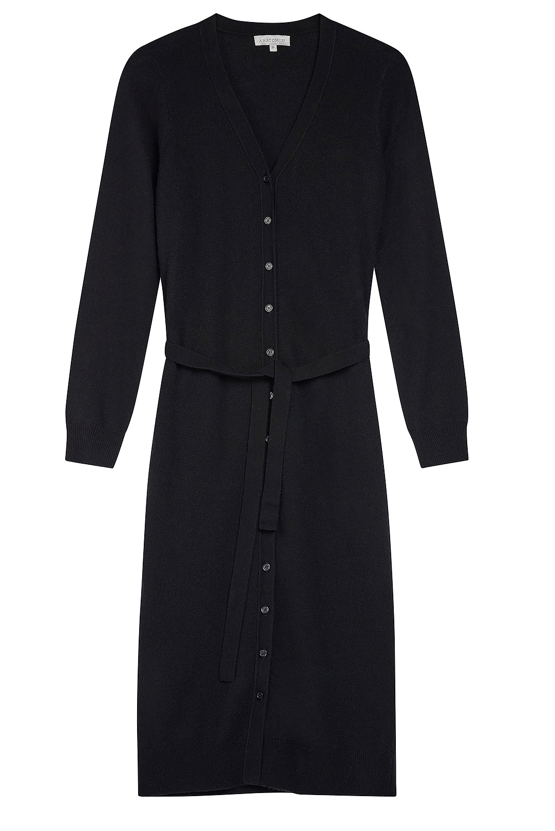 Vestido de suéter de cachemira Avery