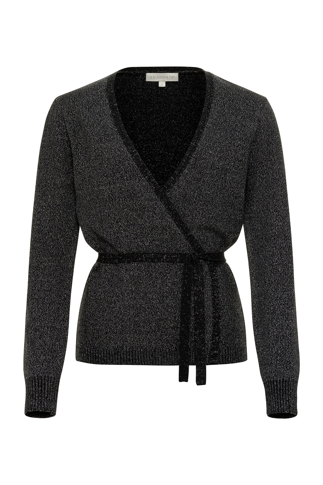 Pull cache-cœur Christa à nouer à la taille