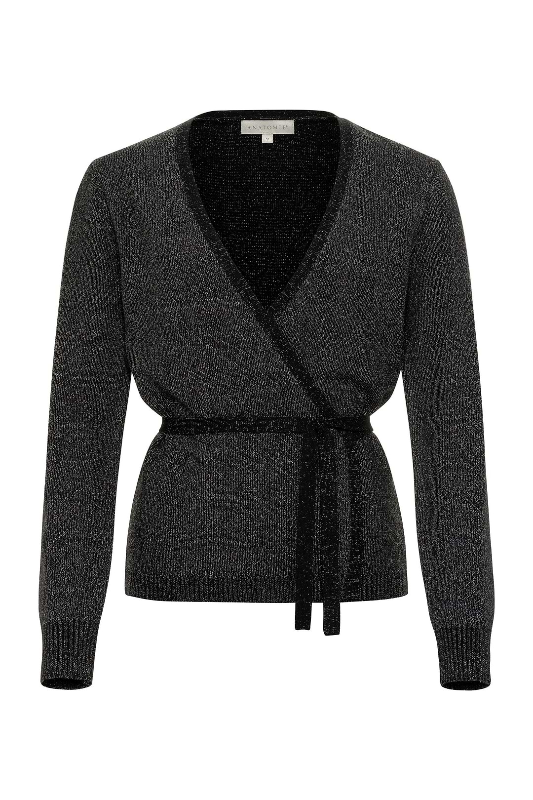 Pull cache-cœur Christa à nouer à la taille