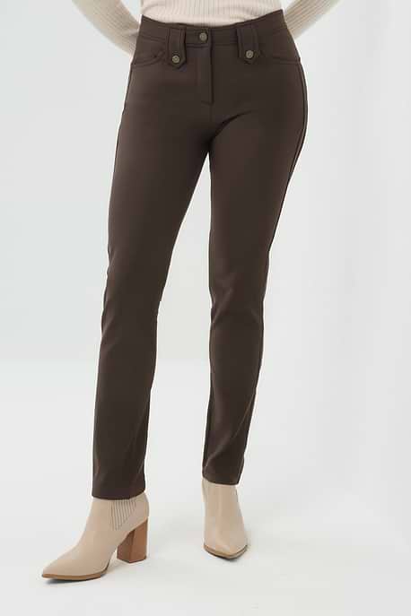fleece lined dress pants women's Ruziyoog Fleece Lined Dress Pants for Women with Pockets High Waist Stretchy Yoga Work Pants Skinny Slacks for Casual Work Black at Amazon Women's Clothing store