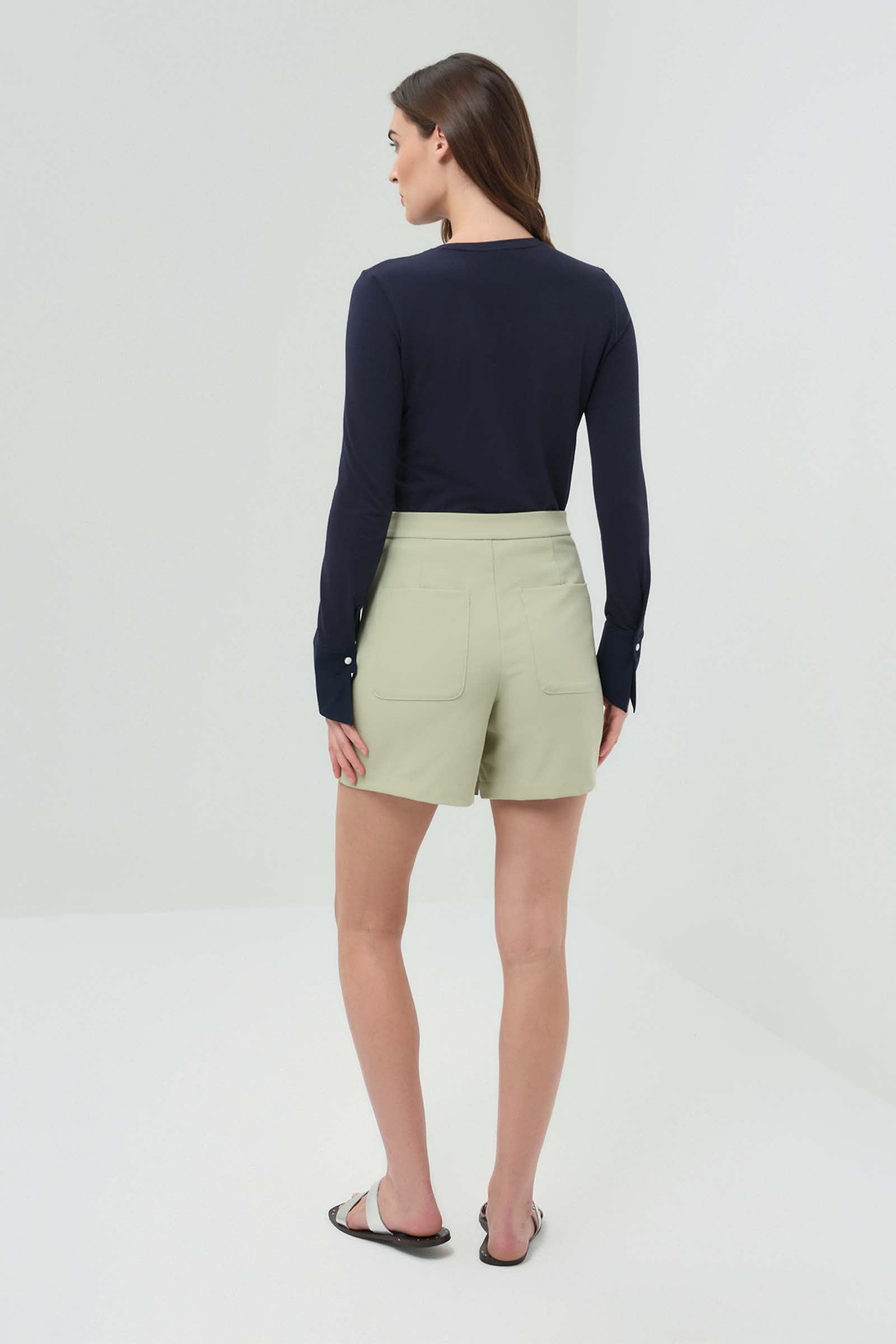 Falda pantalón con sobre Bea