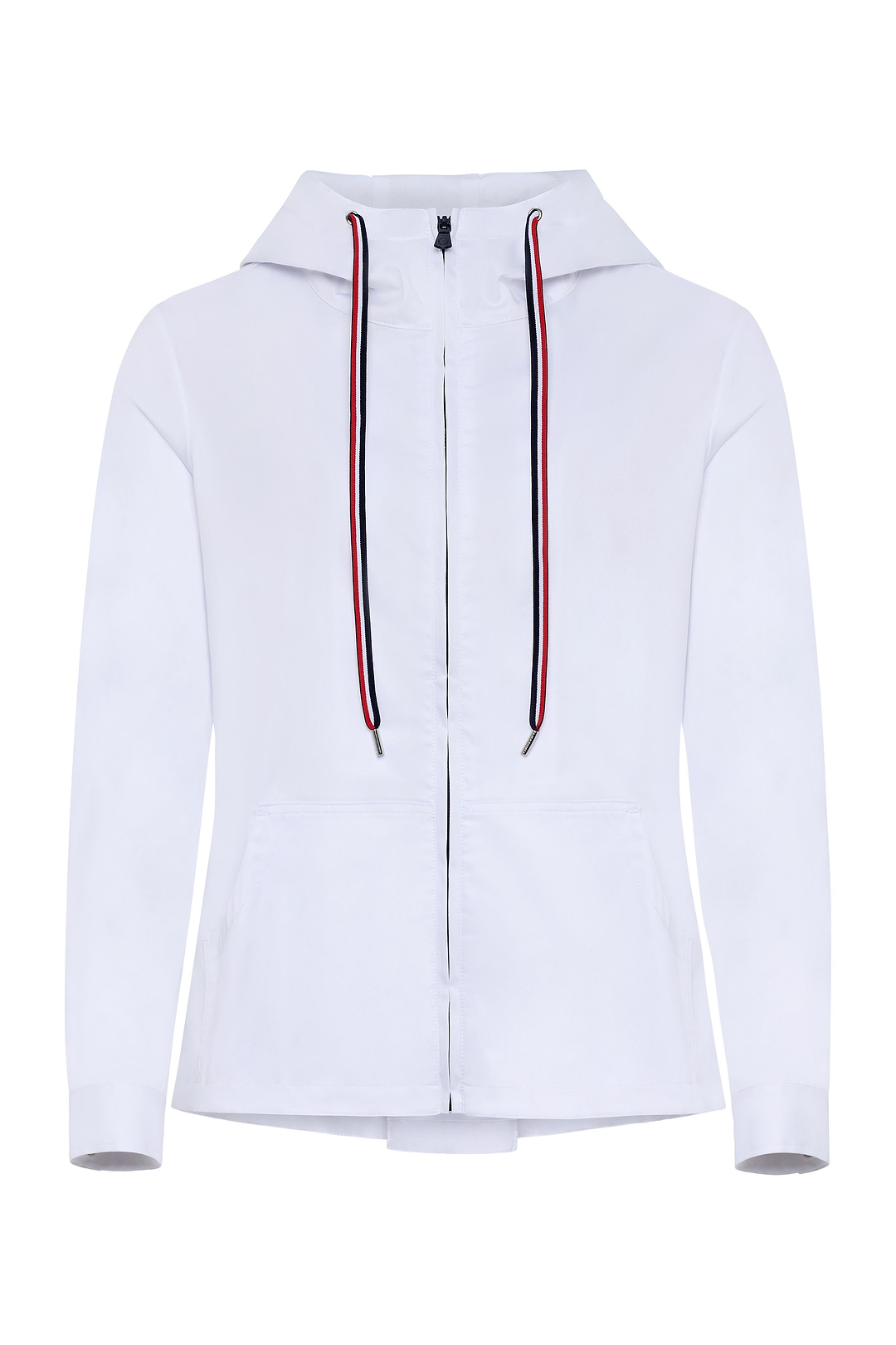 Gabi Stretch Woven Hooded Full Zip Jacket
