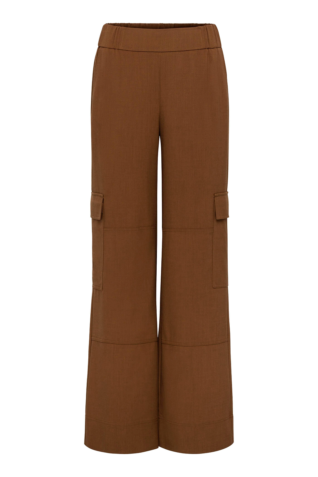 Pantalón cargo ancho con pernera ancha y tejido Herron