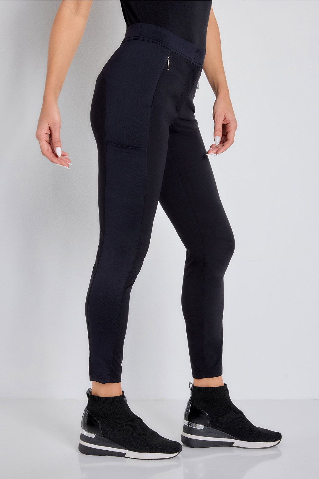 Pantalon coupe slim hybride Ipant avec fermeture éclair sur le devant