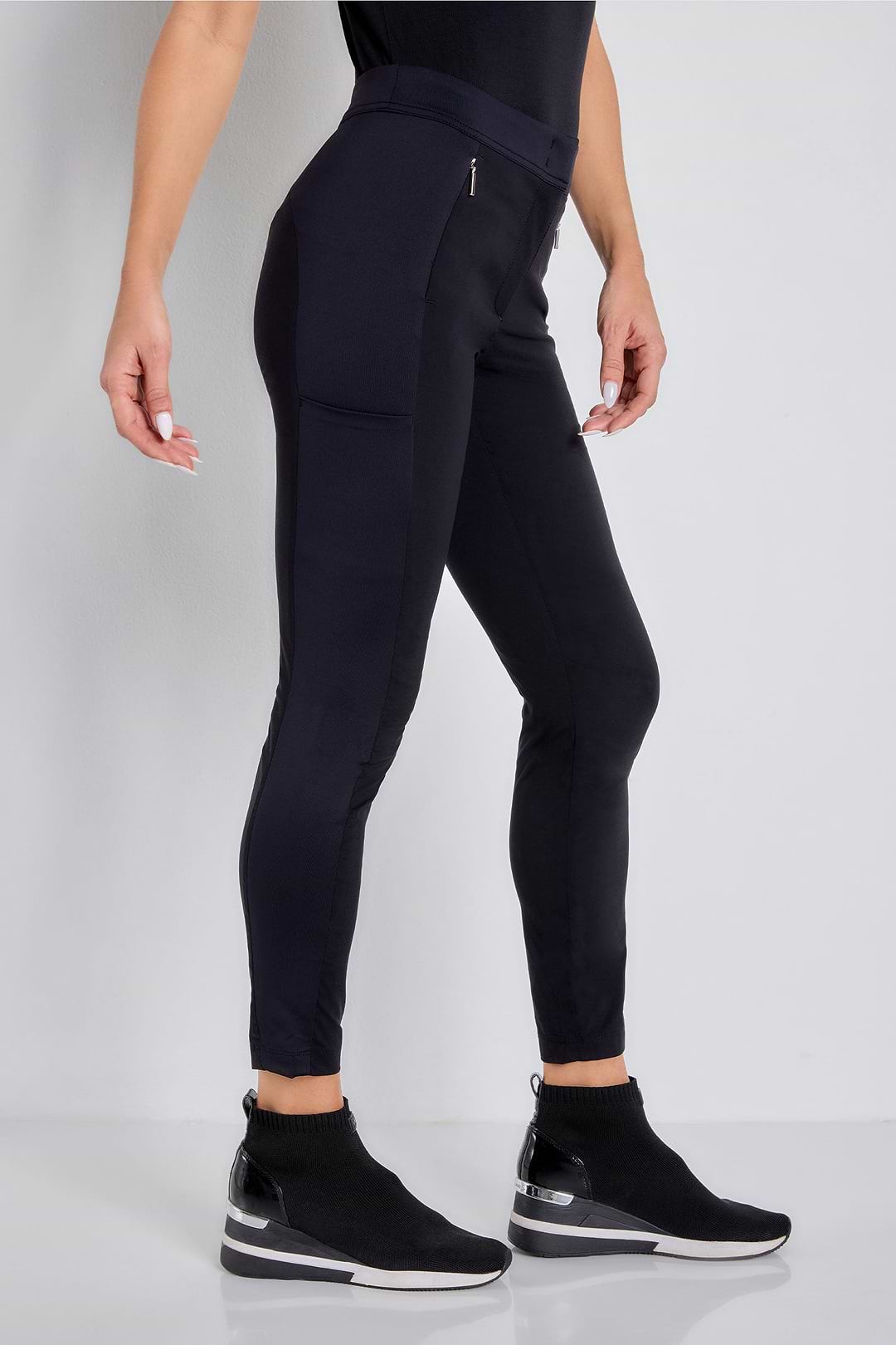 Pantalon coupe slim hybride Ipant avec fermeture éclair sur le devant