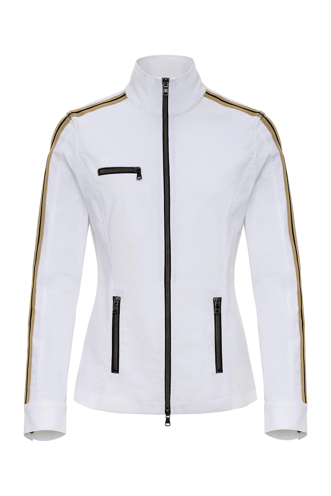 Chaqueta de carreras Justine con rayas laterales