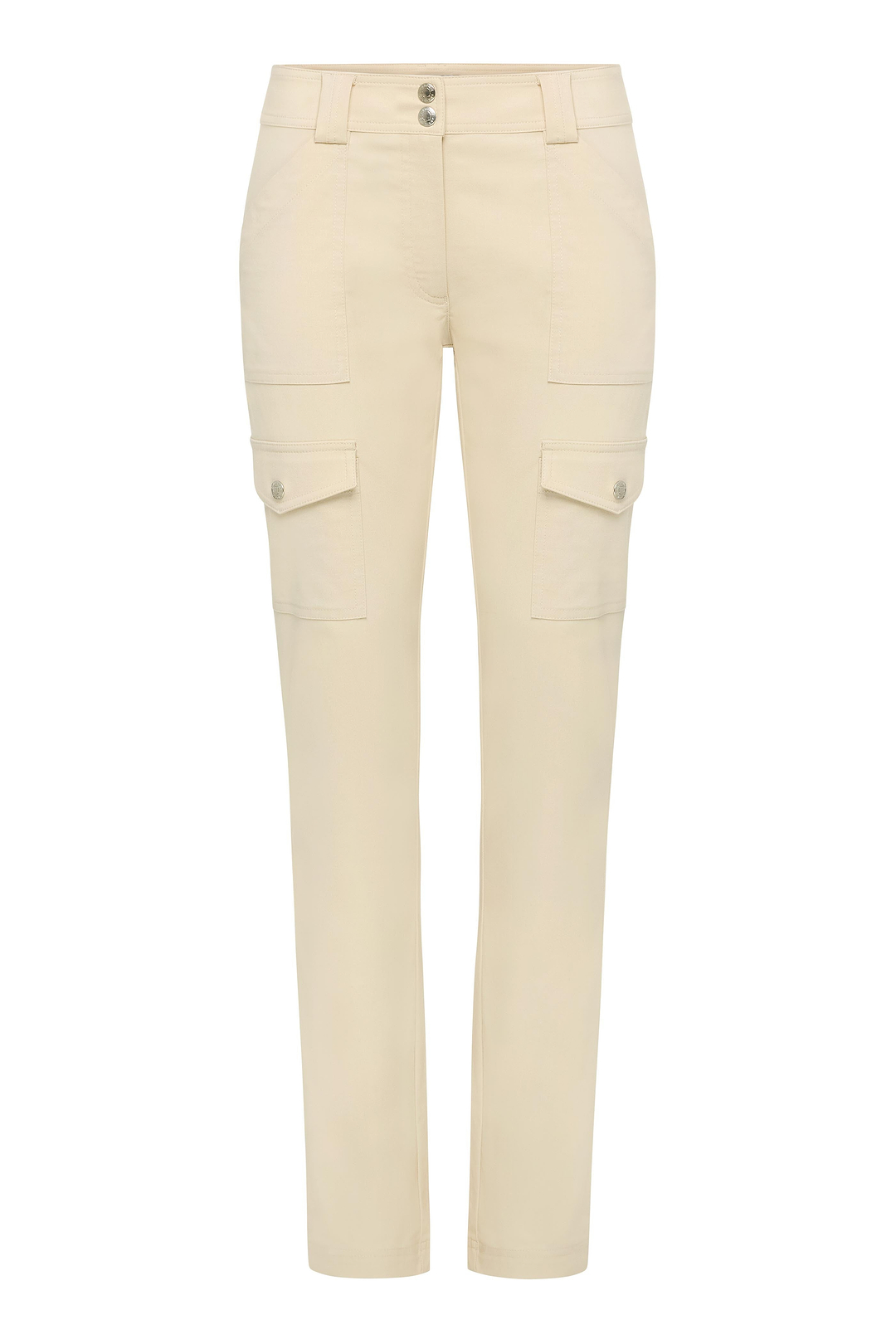 Pantalón cargo ajustado Kate en color piedra