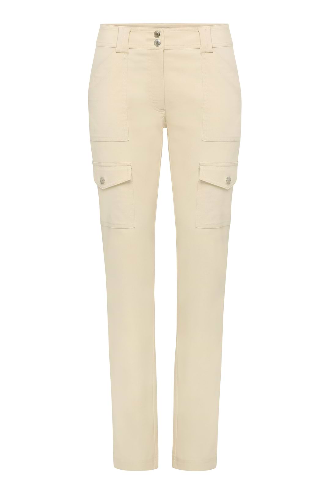 Pantalón cargo ajustado Kate en color piedra