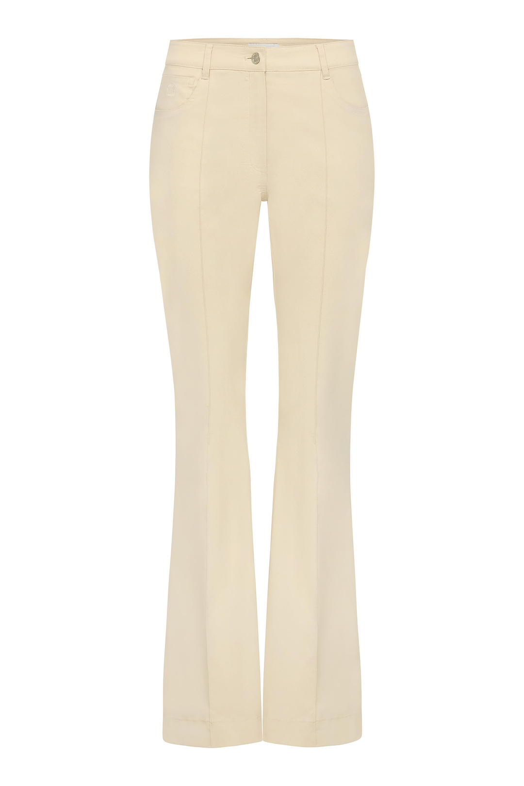 Katya Performance Cotton Pintuck Flare Pant