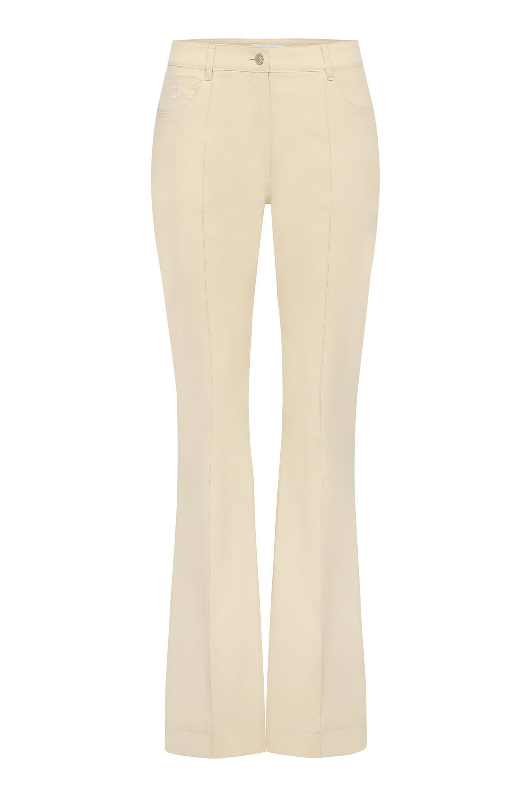 Katya Performance Cotton Pintuck Flare Pant