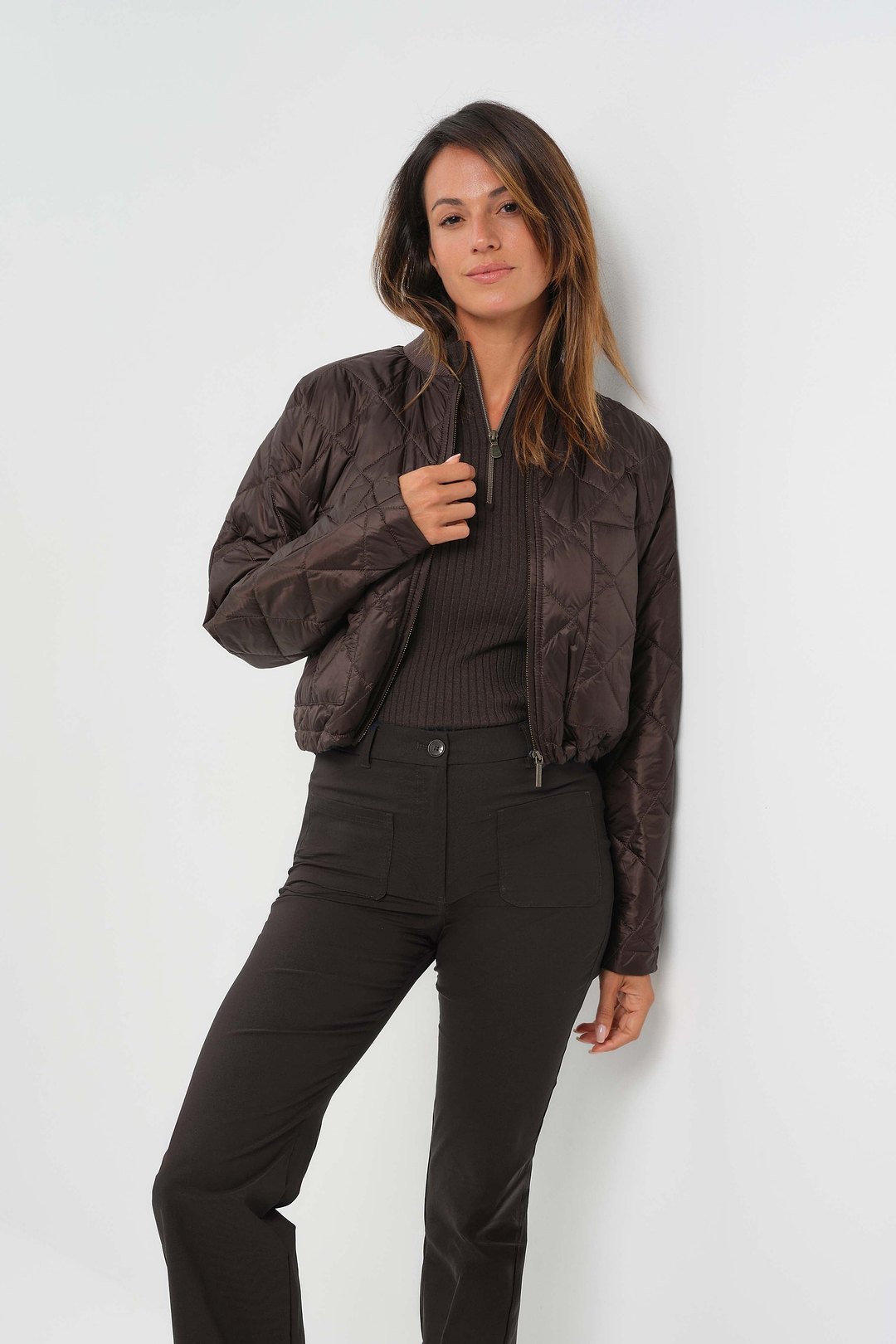 Kyoto Quilted Bomber Jacket