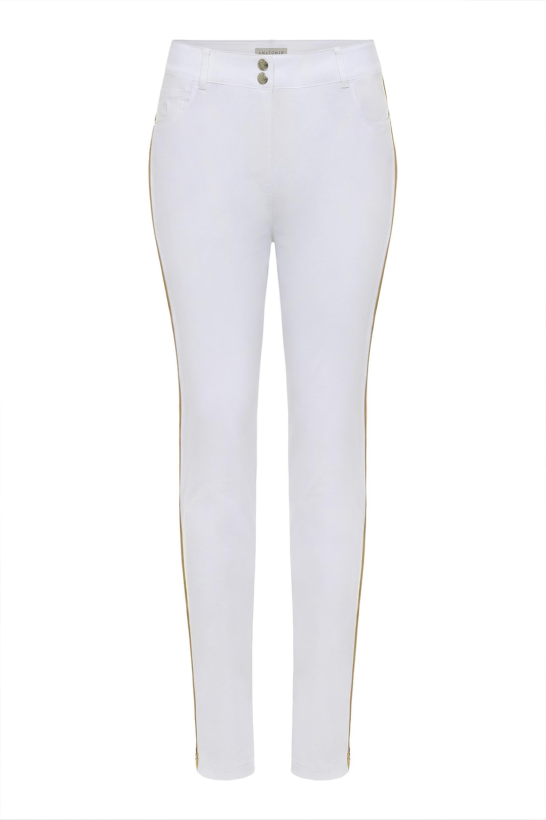 Luli Stripe Performance Cotton Skinny Pant