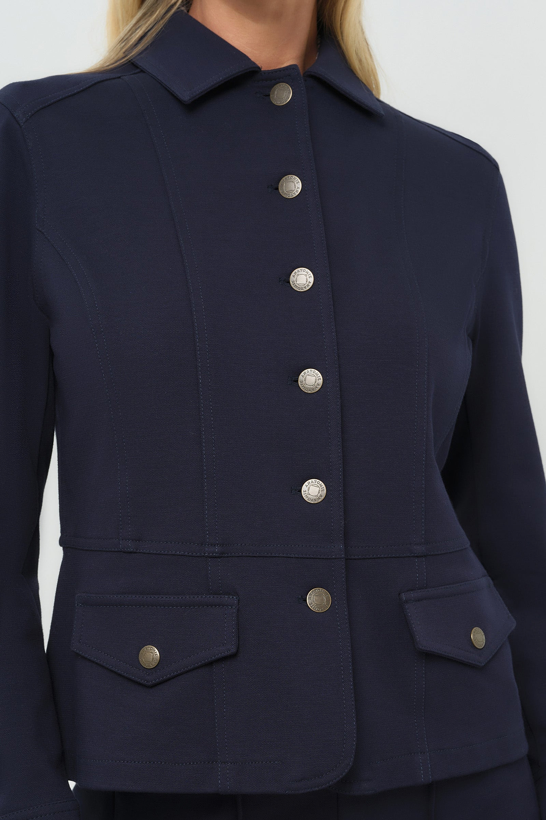 Veste courte tailleur Caprice Ponte
