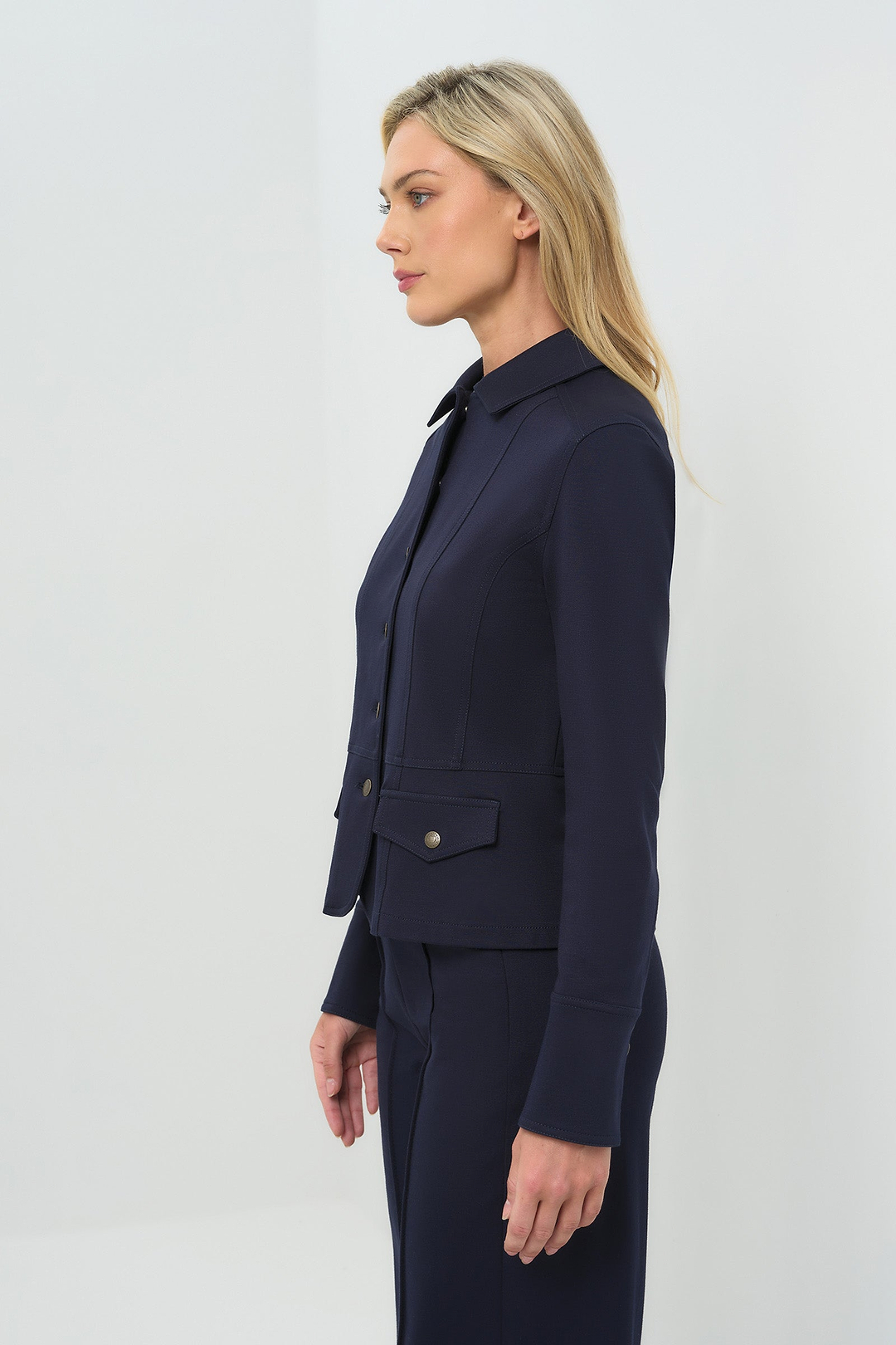 Veste courte tailleur Caprice Ponte