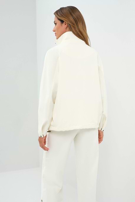 Chaqueta utilitaria de nailon elástico resistente al agua Tierra