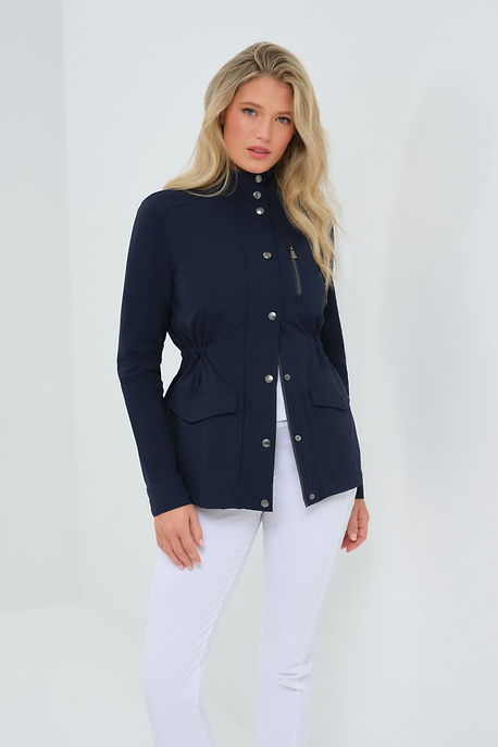 Chaqueta ultraligera con cierre a presión Lenny