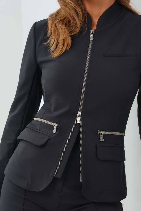 Blazer de sarga Gisela Performance