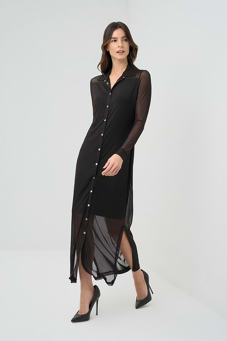Vestido Colette con superposición de malla