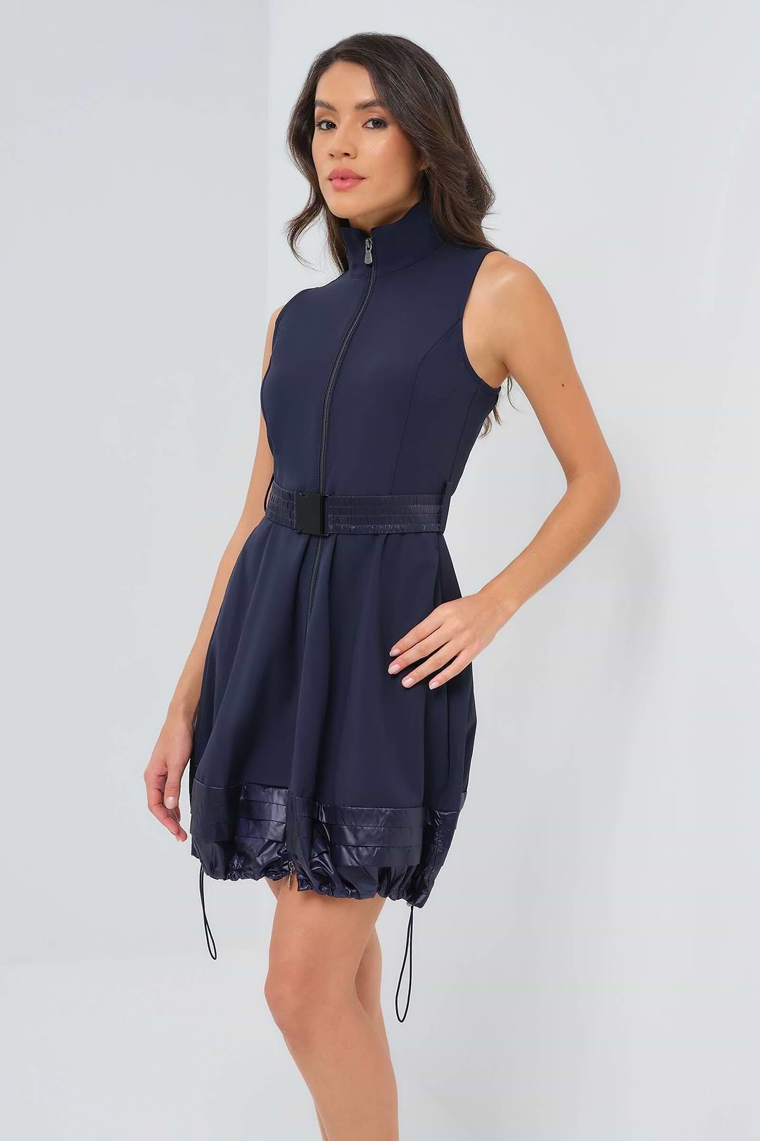 Katana Performance Belted Sleeveless Dress Katana Performance Belted Sleeveless Dress
