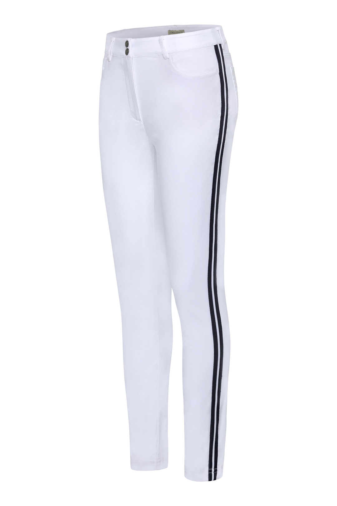 Luli Stripe Performance Cotton Skinny Pant