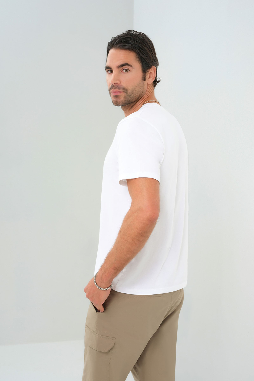 T-shirt col V Vince