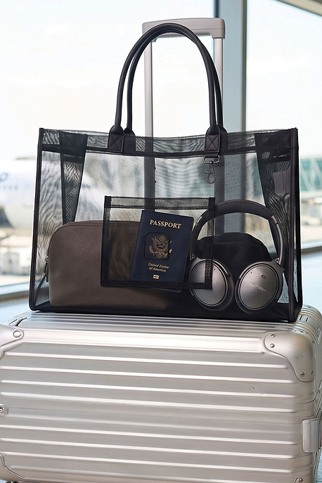 Anatomie Jetset Mesh Tote Bag