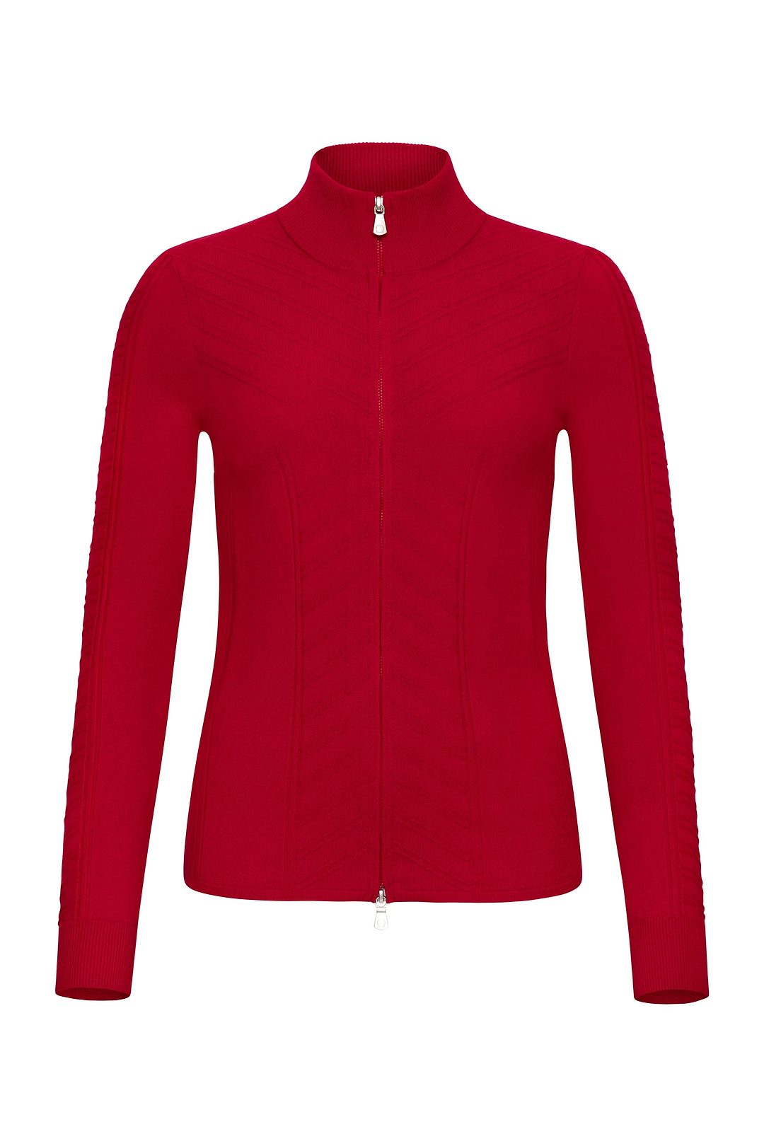 Noelle Sweater Zip Up Top
