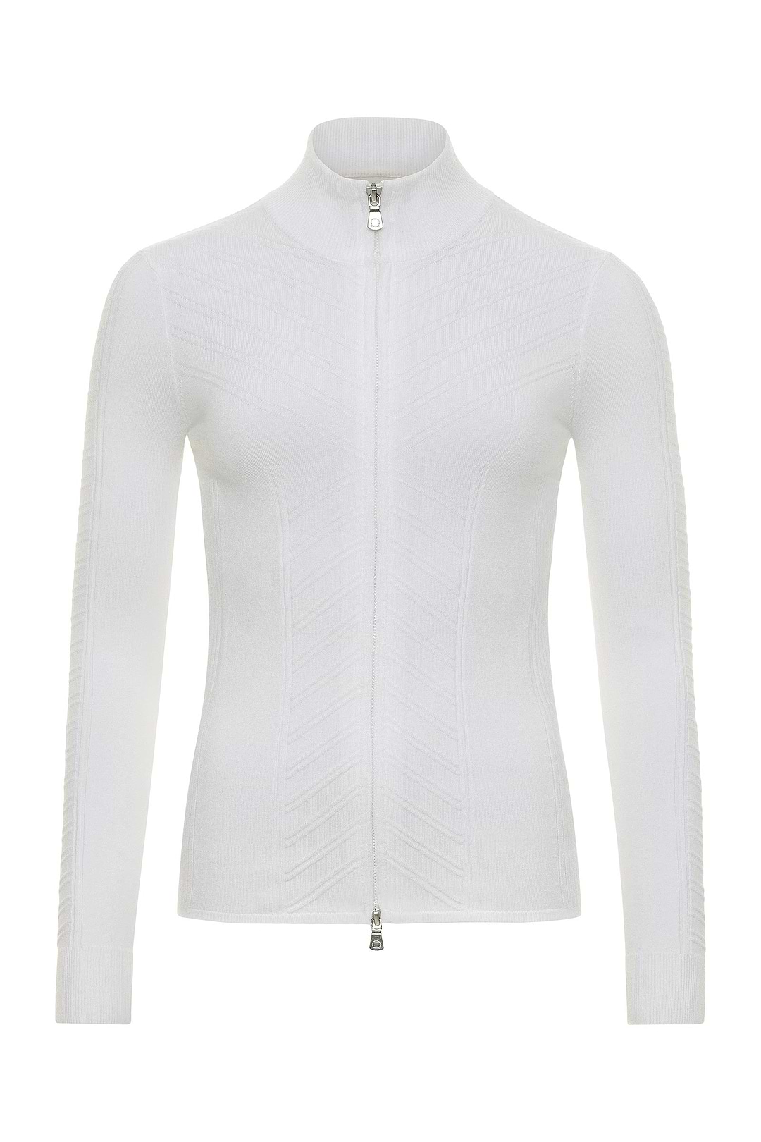 Noelle Sweater Zip Up Top