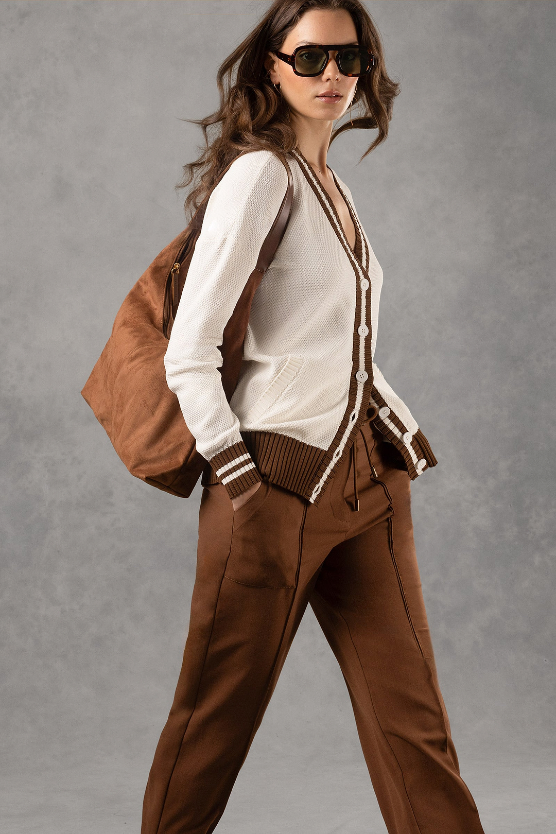 Noria Fluid Woven Pant with Fly-Front & Drawcord