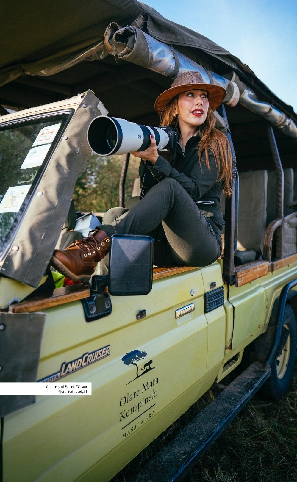 Safari Set: Kenya Jacket & Kate Pant Set