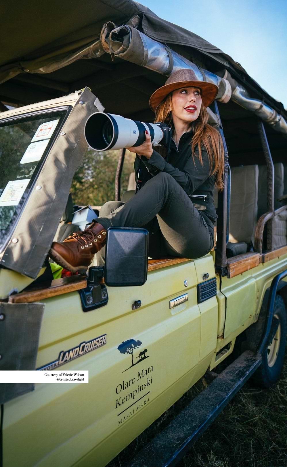Safari Set: Kenya Jacket & Kate Pant Set