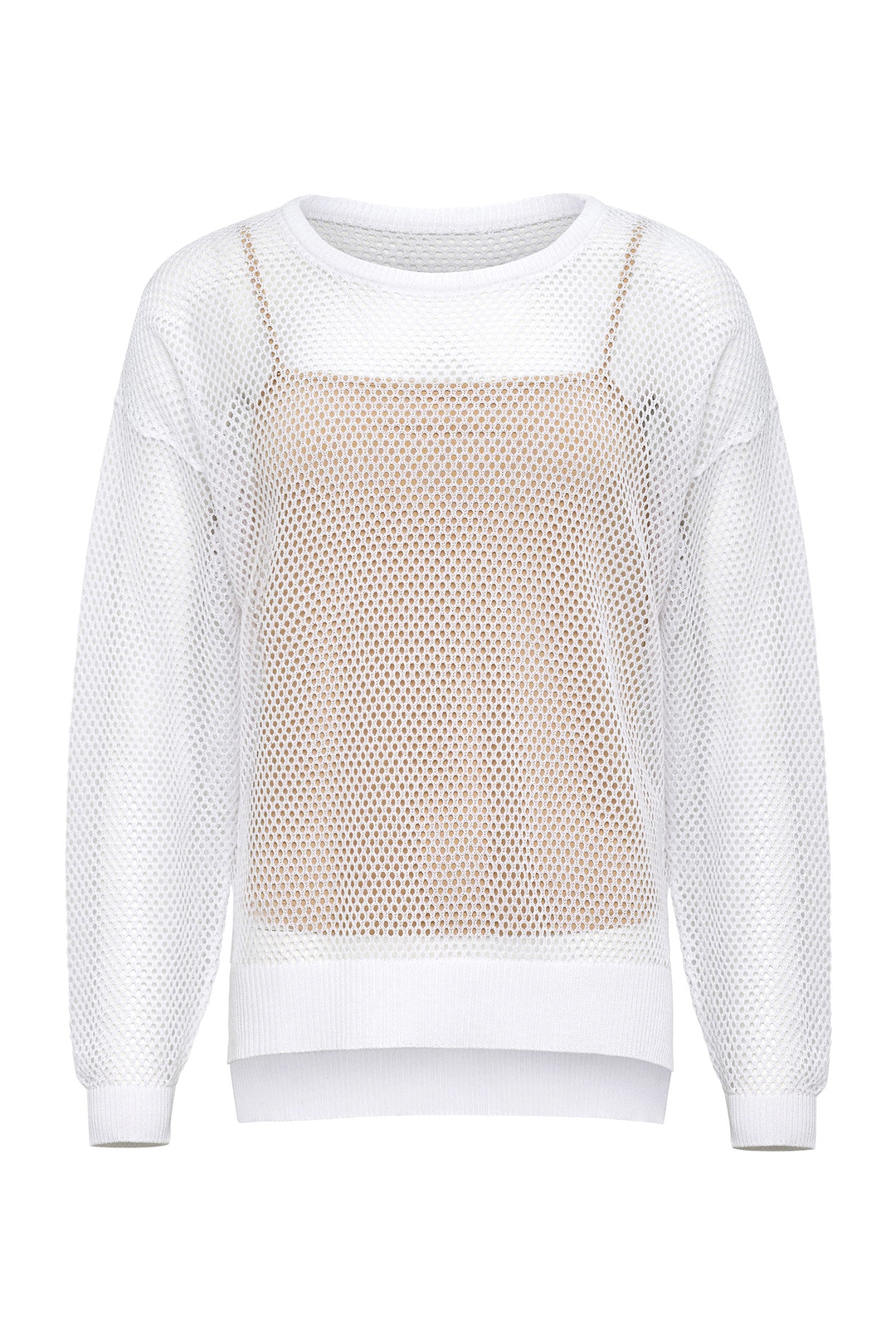 Emma Open Knit Pullover Top