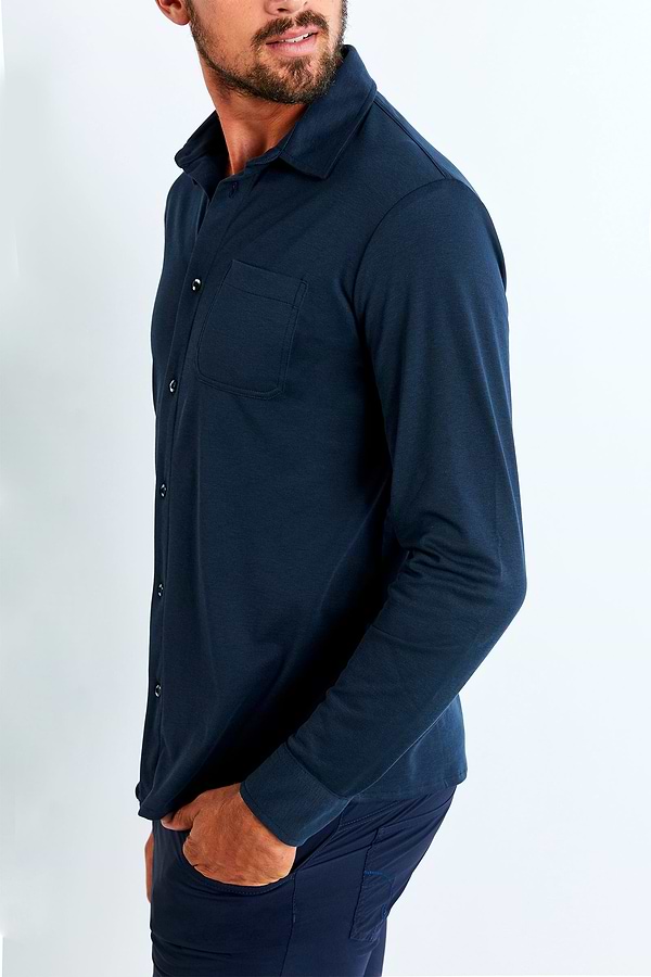 Camisa de manga larga con botones Dylan