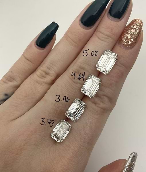 Wedding Band How Many Carats Average Engagement Ring Perfect Band Width For Engagement Rings: Definitive Guide