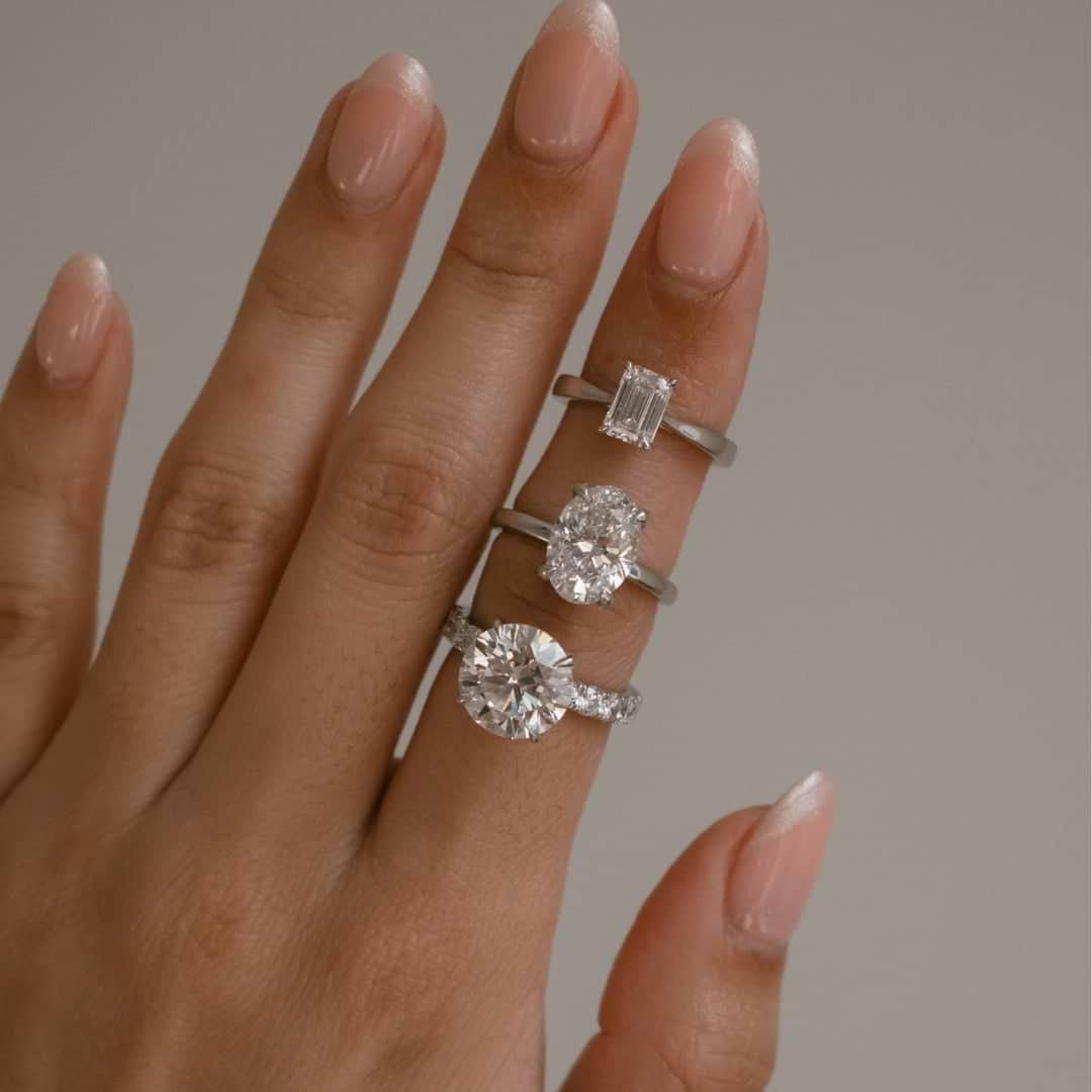 SOLD Oval 3.01ct D VS1 GIA Lab Diamond Hidden Halo Solitaire