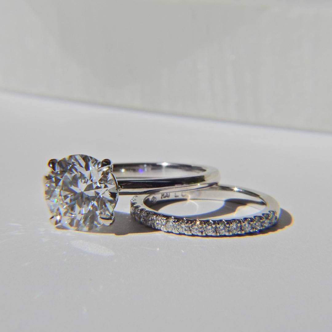 SOLD Round 3.46ct Solitaire Diamond Ring